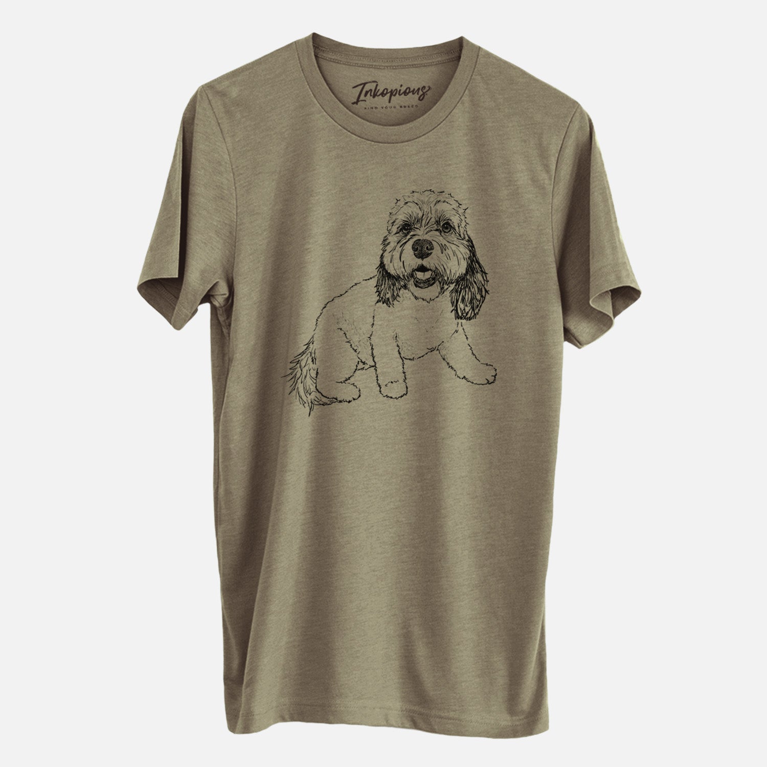 Doodled Max the Cavanese - Unisex Crewneck