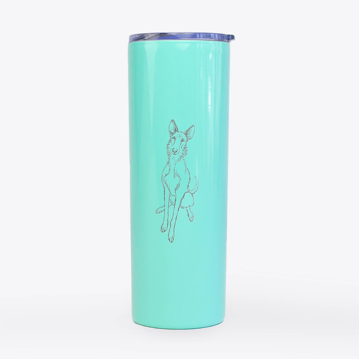 Doodled Mayze the Ibizan Sighthound - 20oz Skinny Tumbler