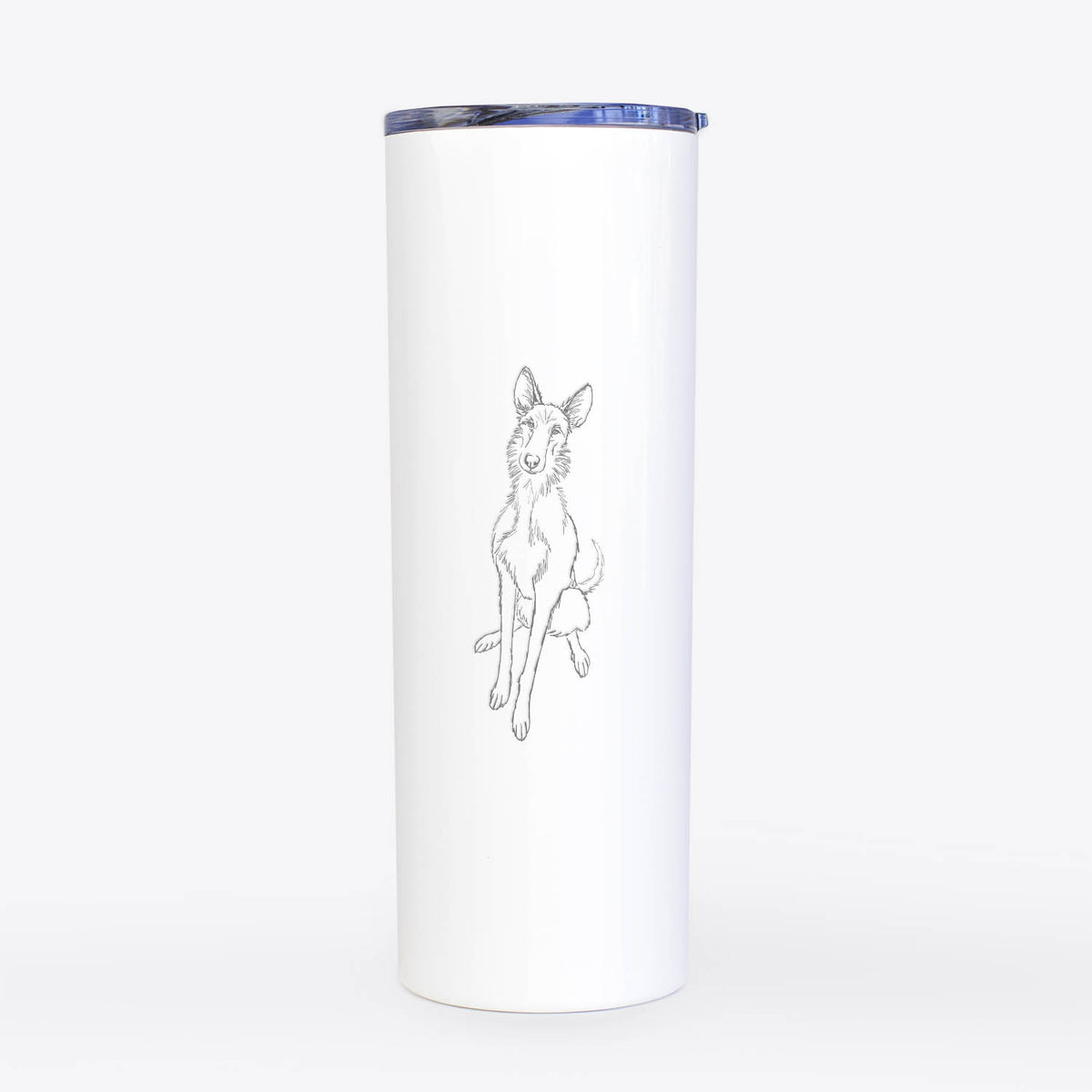 Doodled Mayze the Ibizan Sighthound - 20oz Skinny Tumbler