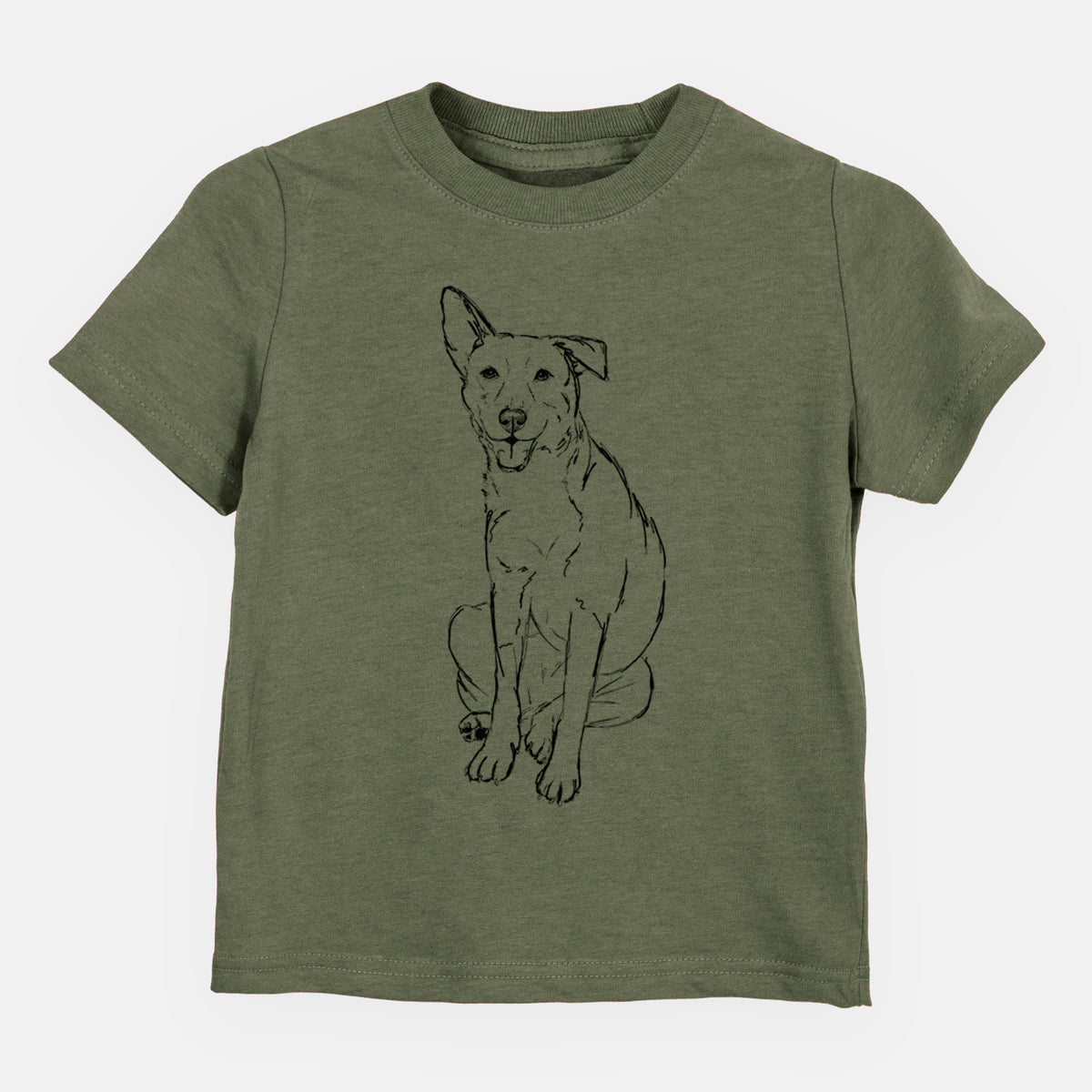 Doodled Mendel the Mixed Breed - Kids/Youth/Toddler Shirt