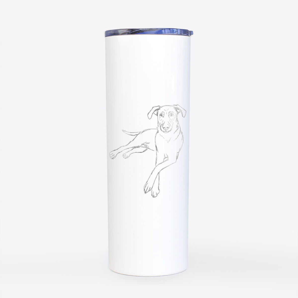 Doodled MillerLabMix the Lab Mix - 20oz Skinny Tumbler