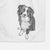 Doodled Mini Millie the Mini Aussie Decorative Hand Towel