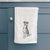 Doodled Moose the American Staffordshire Terrier Decorative Hand Towel