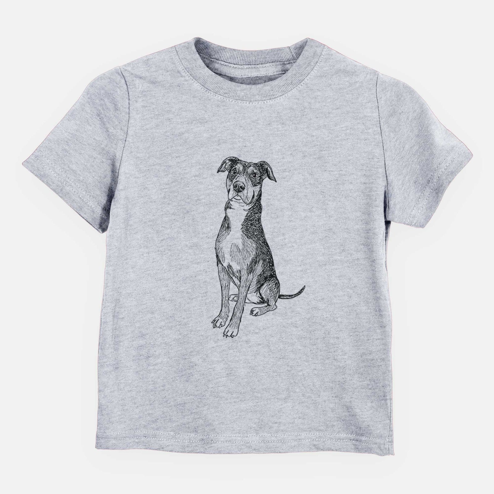 Doodled Moose the American Staffordshire Terrier - Kids/Youth/Toddler Shirt