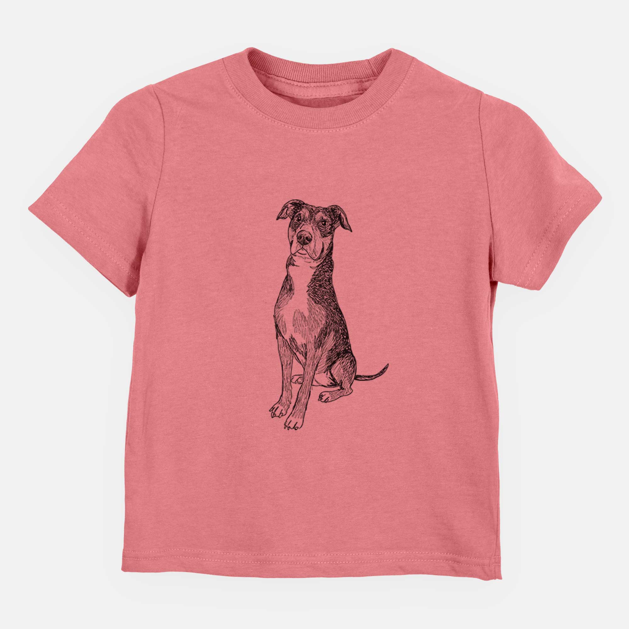 Doodled Moose the American Staffordshire Terrier - Kids/Youth/Toddler Shirt