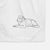 Doodled Mr. Stone the Mixed Breed Decorative Hand Towel