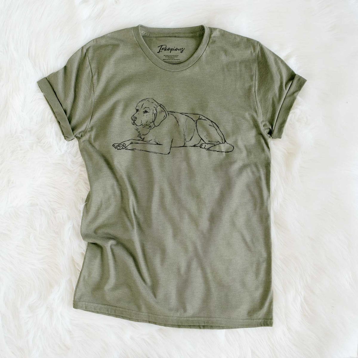 Doodled Mr. Stone the Mixed Breed - Unisex Crewneck