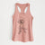 Doodled Muffin the Poodle Mix - Women's Racerback Tanktop