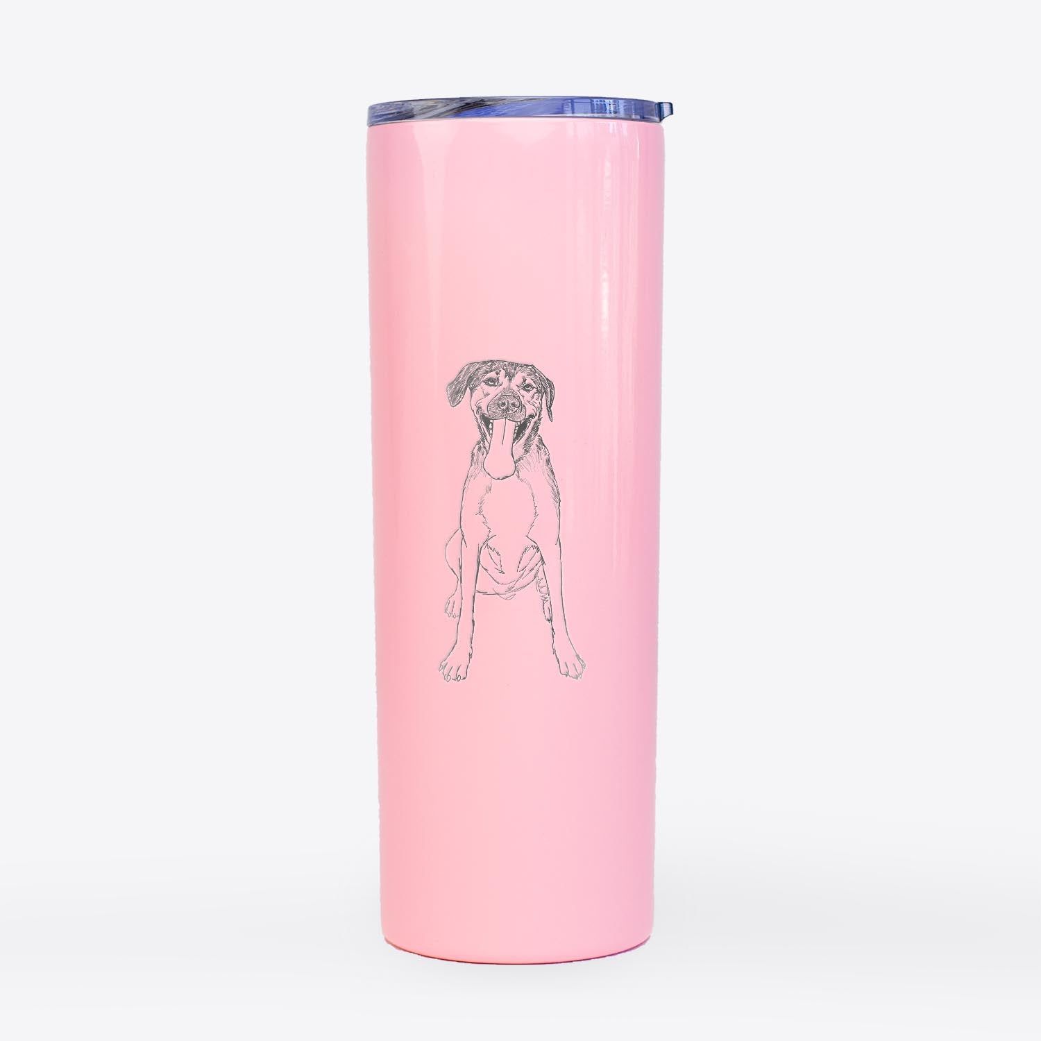 Doodled Murphy the Mixed Breed - 20oz Skinny Tumbler