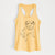 Doodled Murphy the Pitbull - Women's Racerback Tanktop