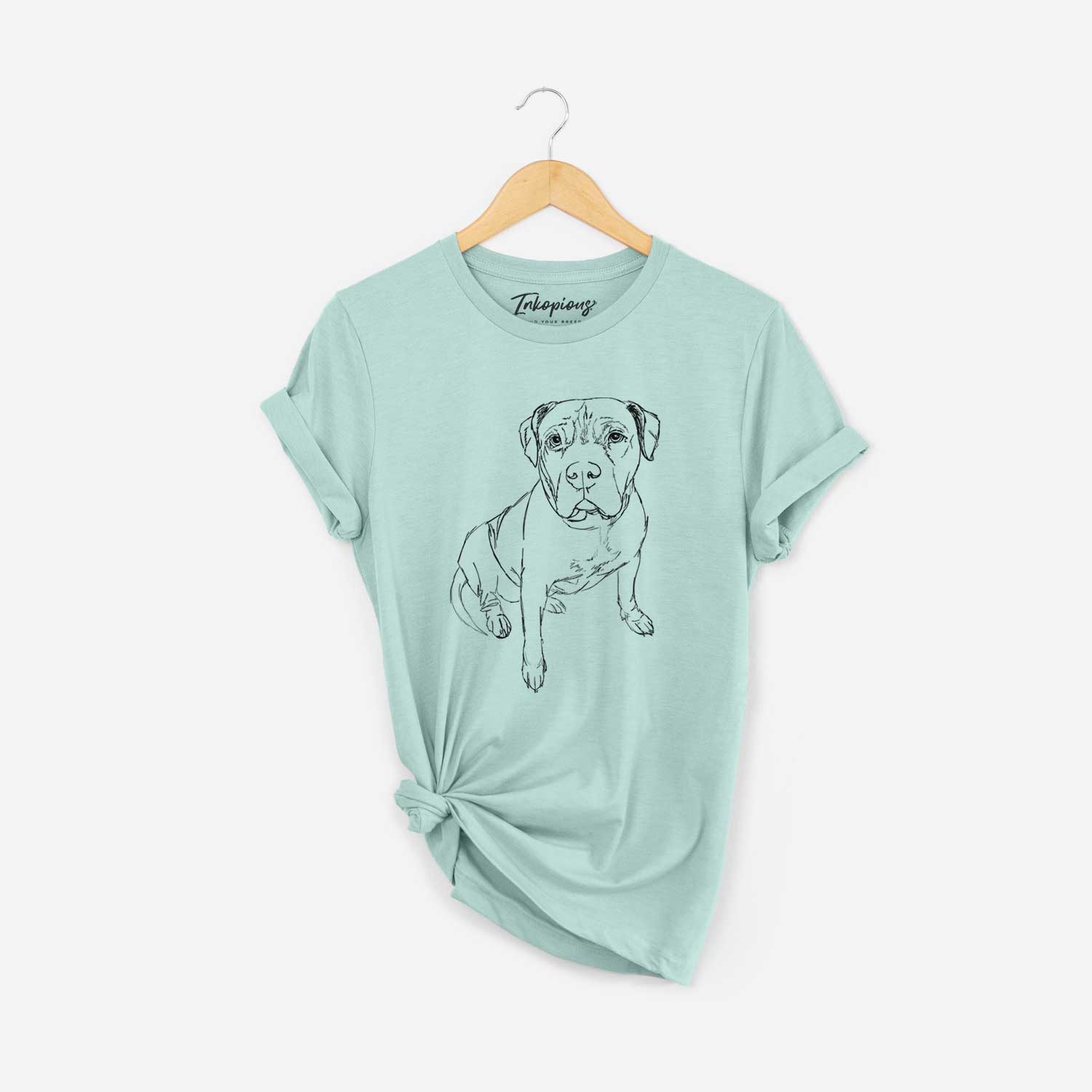Doodled Murphy the Pitbull - Unisex Crewneck