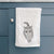 Doodled Nahla the Tabby Cat Decorative Hand Towel