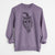 Doodled Nahla the Tabby Cat - Unisex Pigment Dyed Crew Sweatshirt