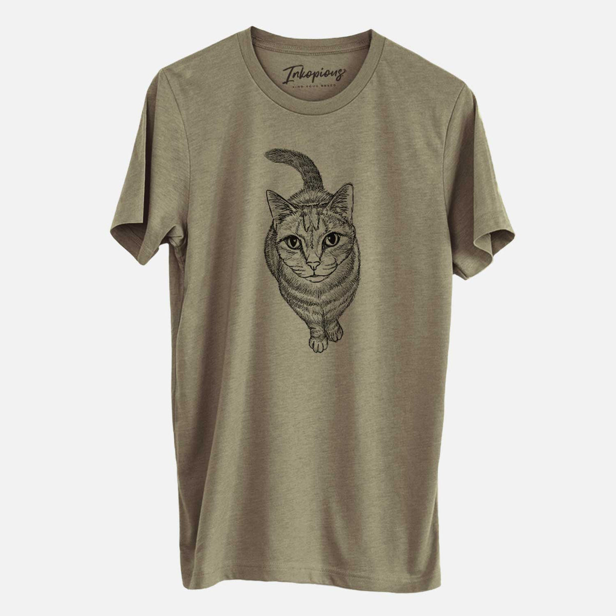 Doodled Nahla the Tabby Cat - Unisex Crewneck