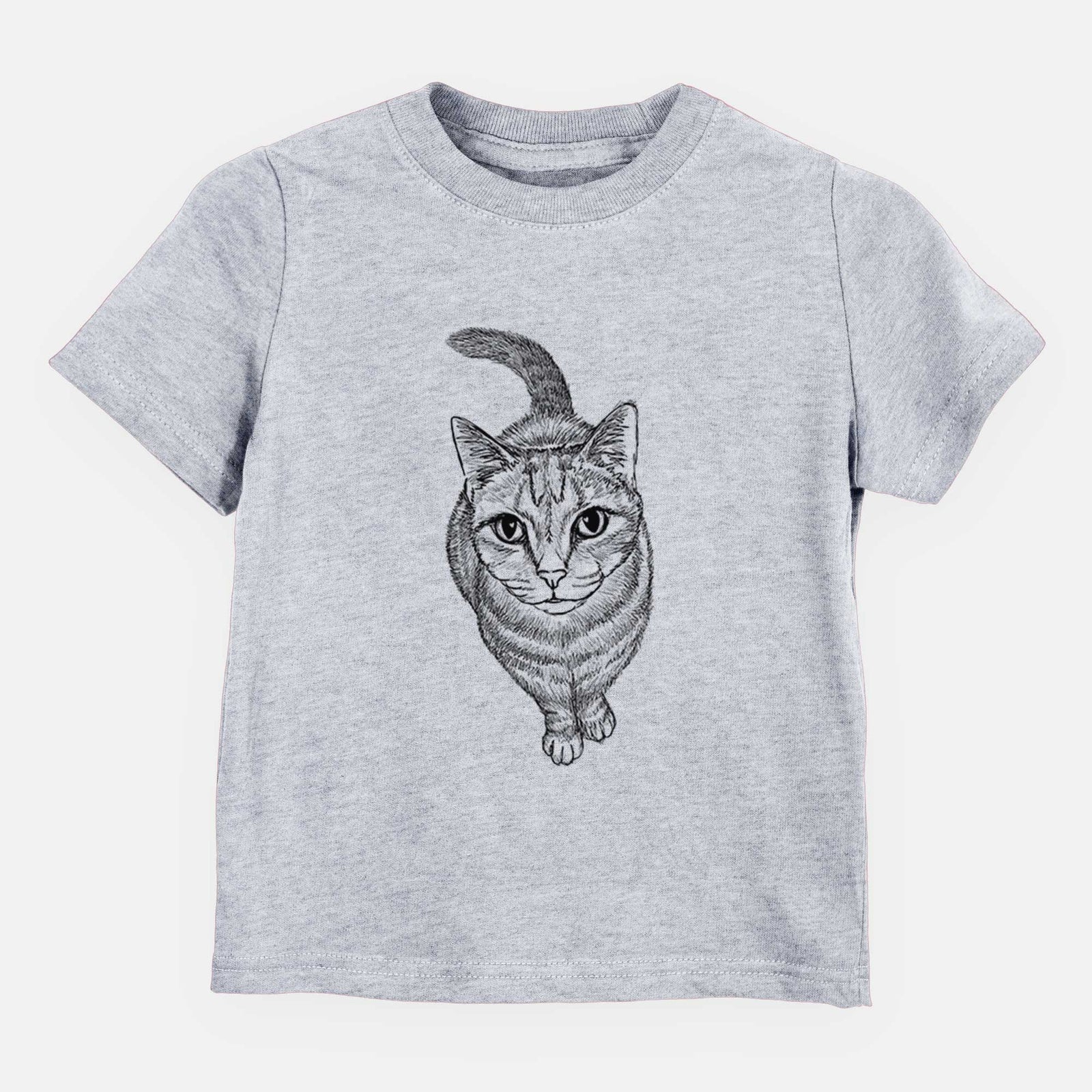 Doodled Nahla the Tabby Cat - Kids/Youth/Toddler Shirt