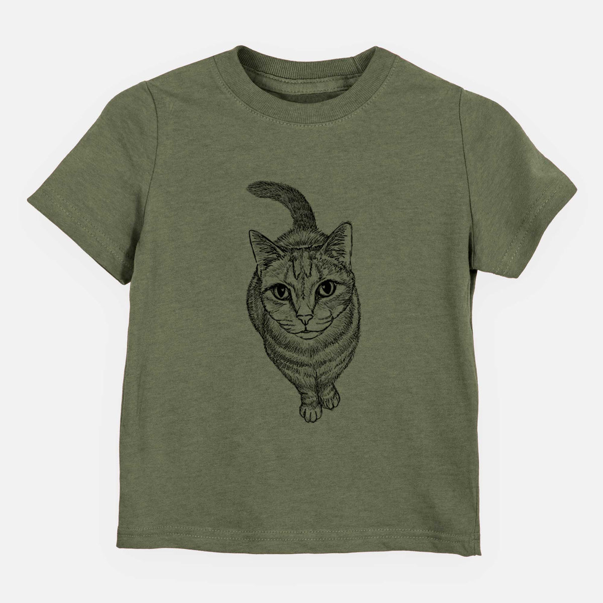 Doodled Nahla the Tabby Cat - Kids/Youth/Toddler Shirt