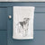 Doodled Nash the Airedale Terrier Decorative Hand Towel