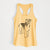 Doodled Nash the Airedale Terrier - Women's Racerback Tanktop