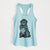 Doodled Newfoundland - Women's Racerback Tanktop