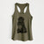 Doodled Newfoundland - Women's Racerback Tanktop