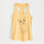 Doodled Nico Suave the Chihuahua Mix - Women's Racerback Tanktop