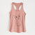 Doodled Nico Suave the Chihuahua Mix - Women's Racerback Tanktop