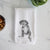 Doodled Nova the German Shorthaired Pointer Setter Mix Decorative Hand Towel