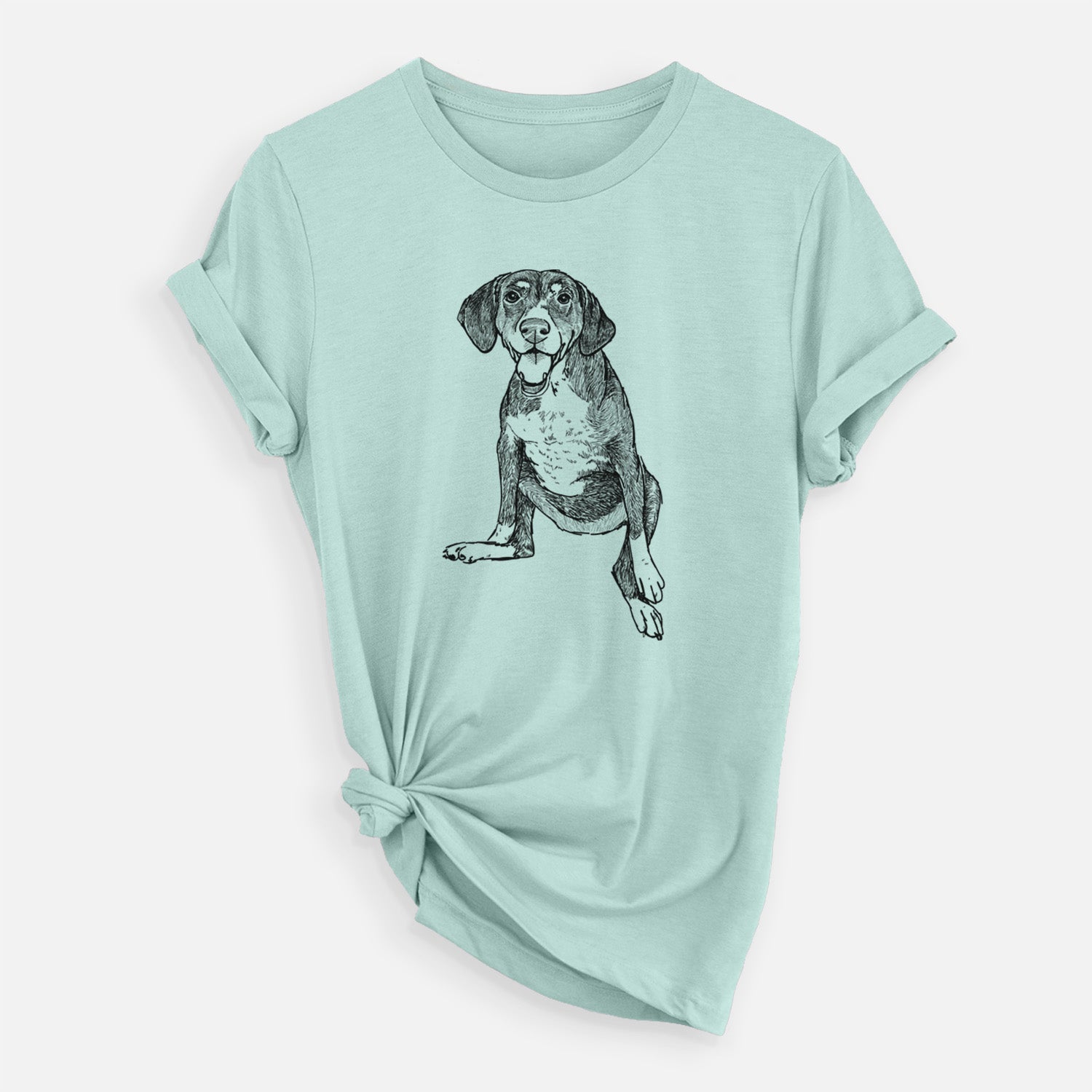 Doodled Nova the German Shorthaired Pointer Setter Mix - Unisex Crewneck