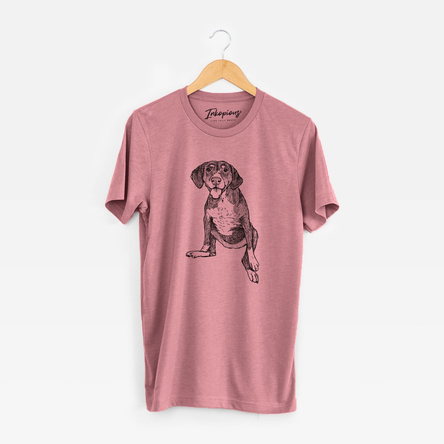 Doodled Nova the German Shorthaired Pointer Setter Mix - Unisex Crewneck