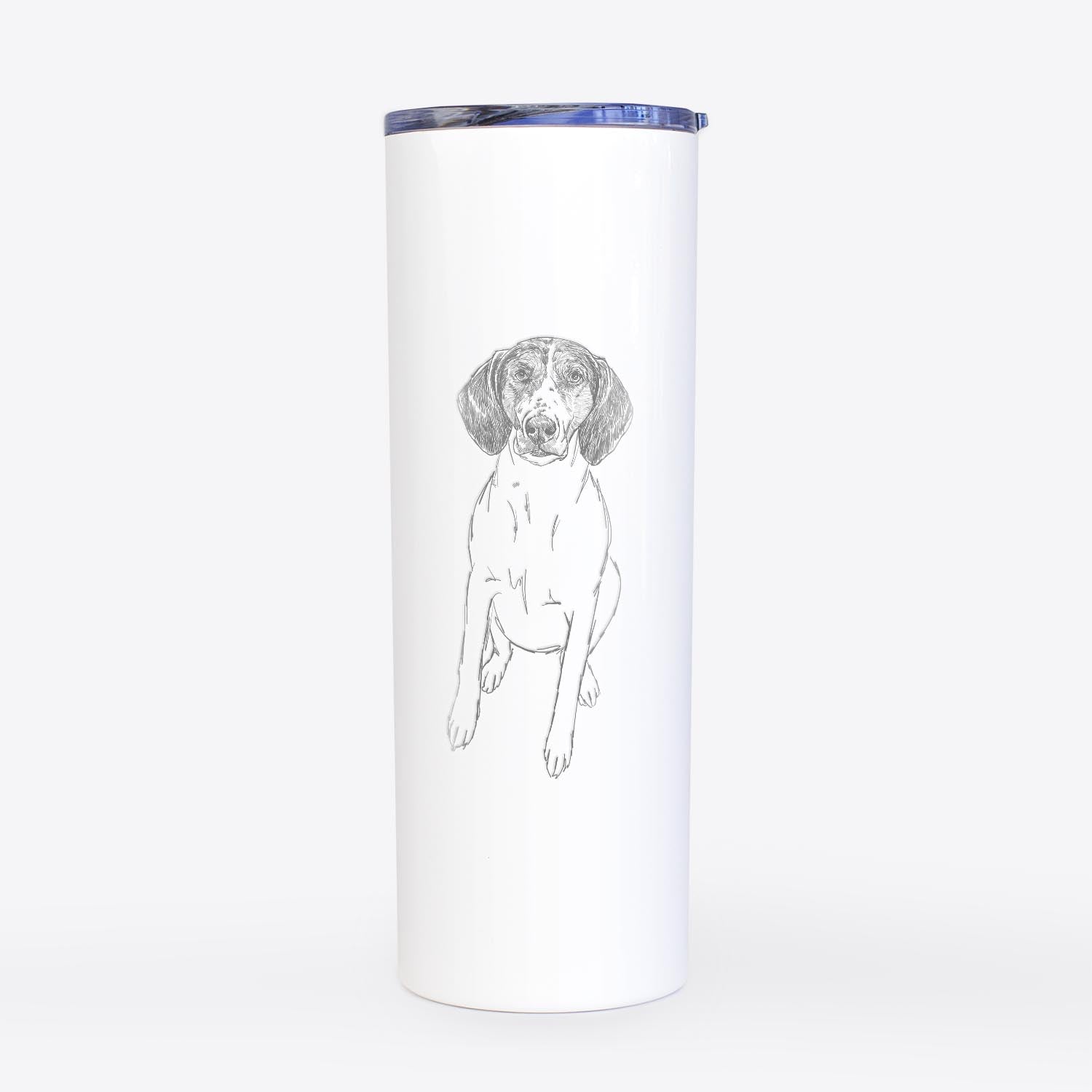 Doodled O Jane the Treeing Walker Coonhound - 20oz Skinny Tumbler