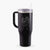 Doodled Oban Bear the Norwegian Elkhound - 40oz Tumbler with Handle