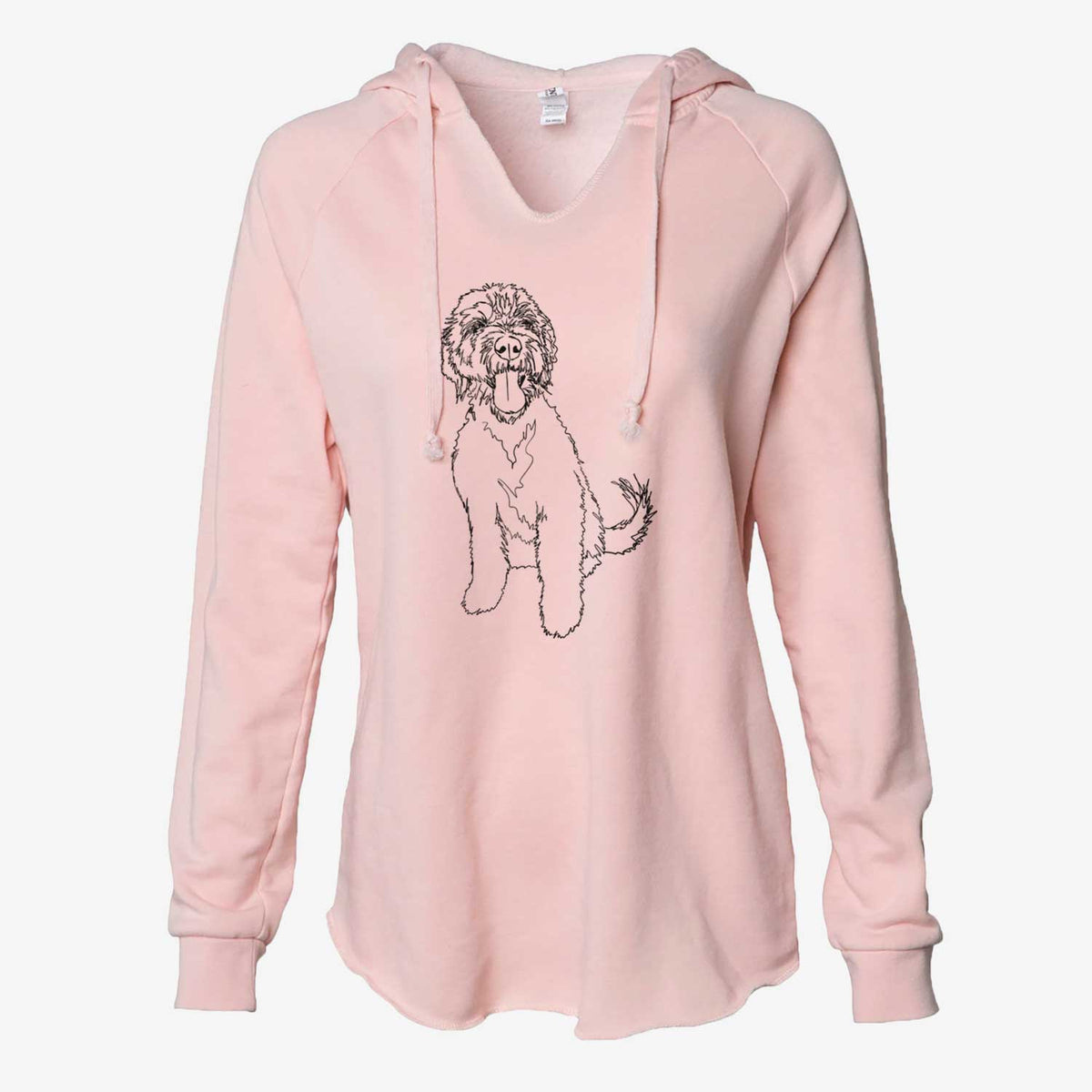 Doodled Oliver the Labradoodle - Cali Wave Hooded Sweatshirt