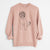 Doodled Oliver the Labradoodle - Unisex Pigment Dyed Crew Sweatshirt