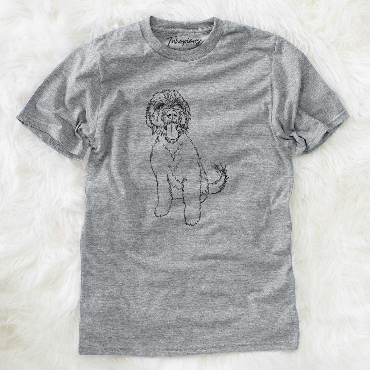 Doodled Oliver the Labradoodle - Unisex Crewneck
