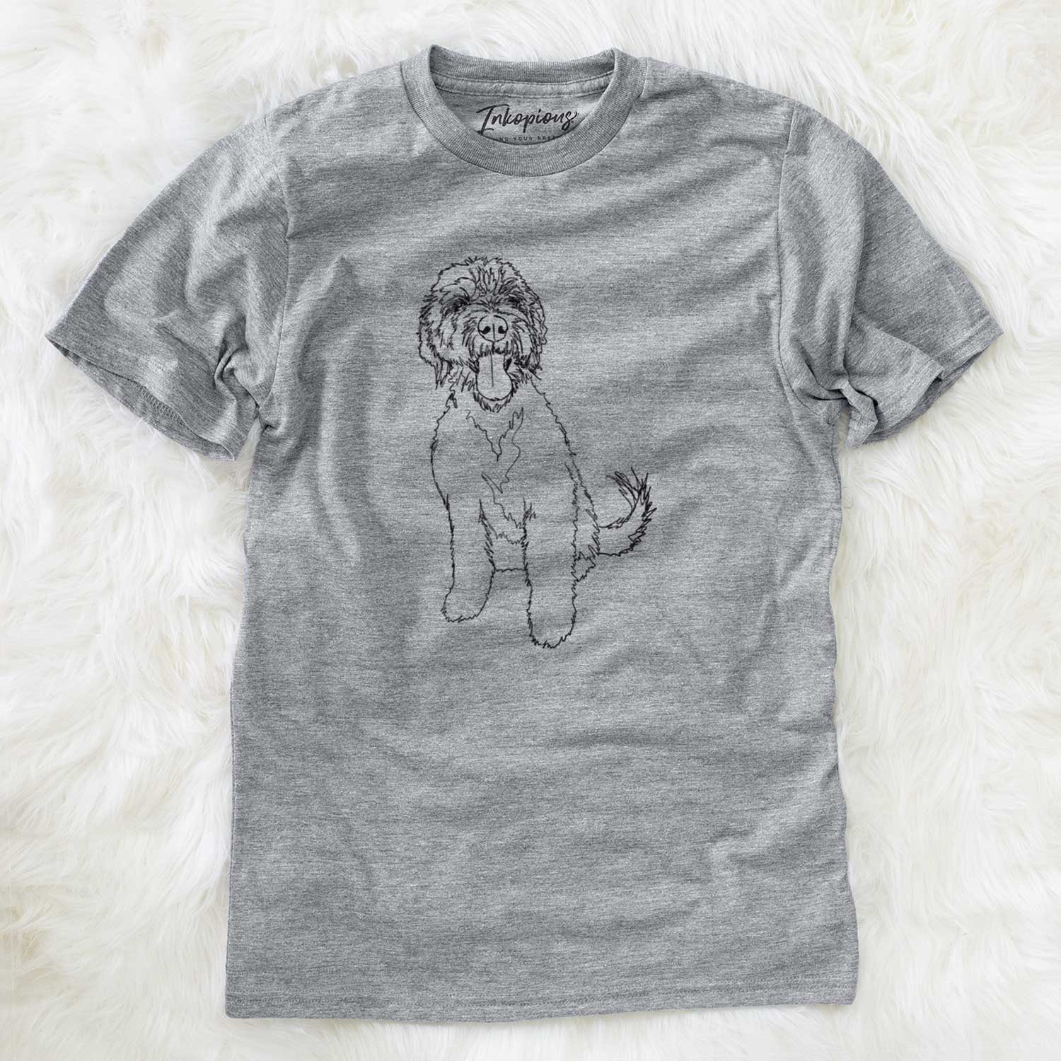 Doodled Oliver the Labradoodle - Unisex Crewneck