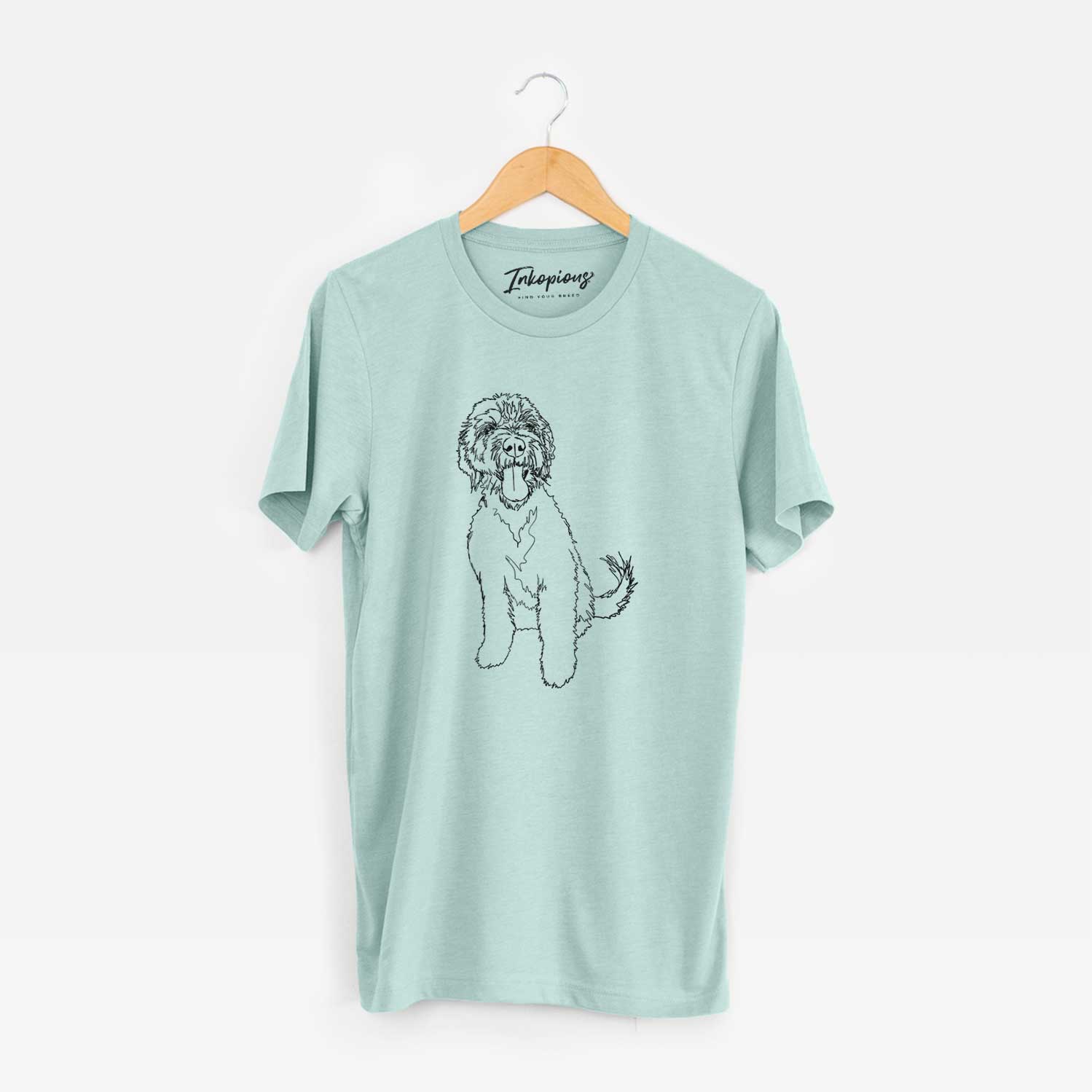 Doodled Oliver the Labradoodle - Unisex Crewneck