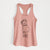 Doodled Oliver the Mixed Breed - Women's Racerback Tanktop