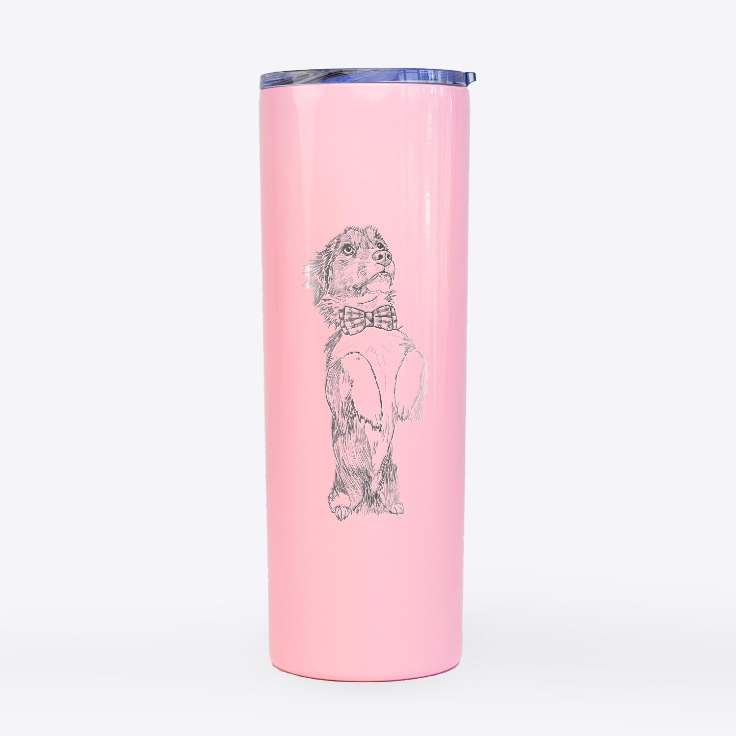 Doodled Oliver the Mixed Breed - 20oz Skinny Tumbler