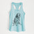 Doodled Otis the English Setter - Women's Racerback Tanktop