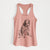 Doodled Otis the English Setter - Women's Racerback Tanktop