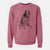 Doodled Otis the English Setter - Unisex Pigment Dyed Crew Sweatshirt