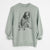 Doodled Otis the English Setter - Unisex Pigment Dyed Crew Sweatshirt