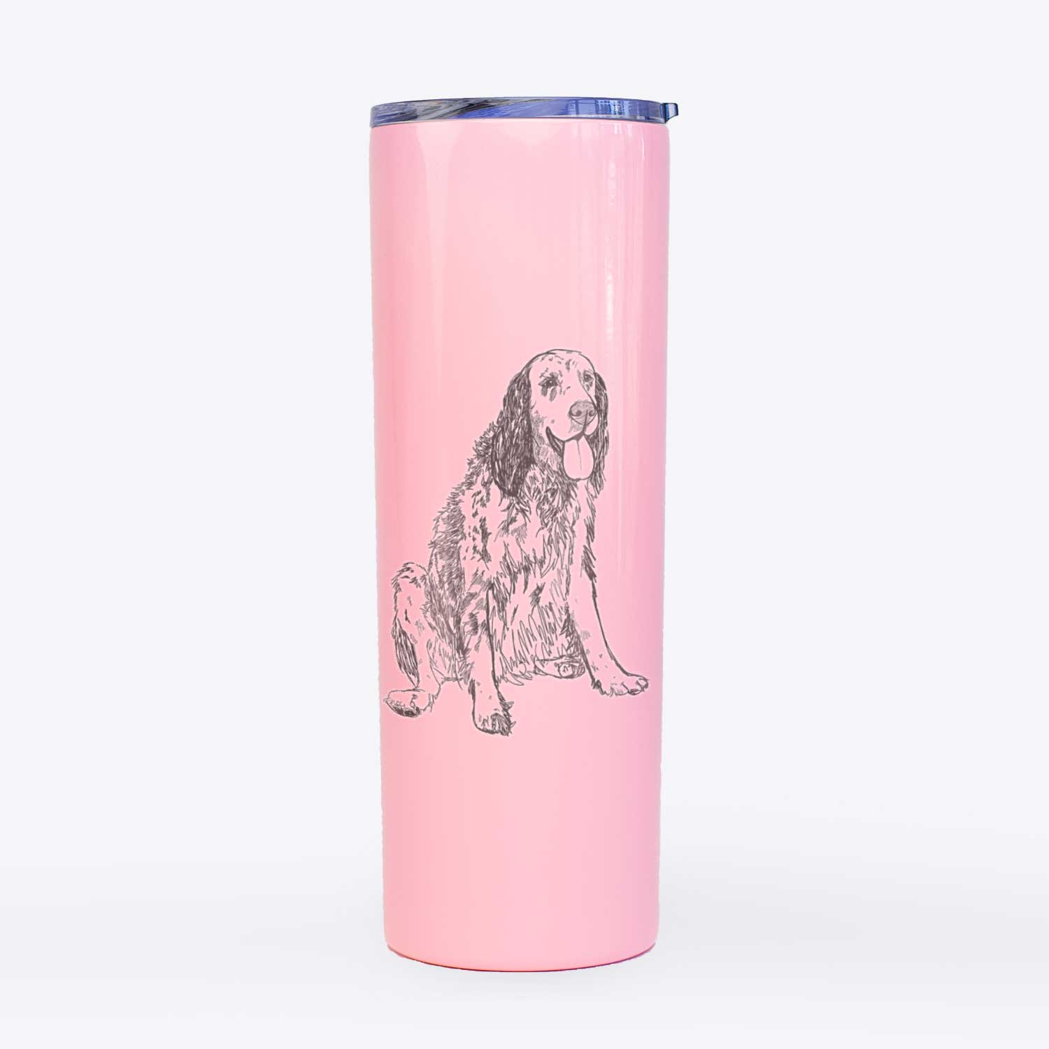 Doodled Otis the English Setter - 20oz Skinny Tumbler