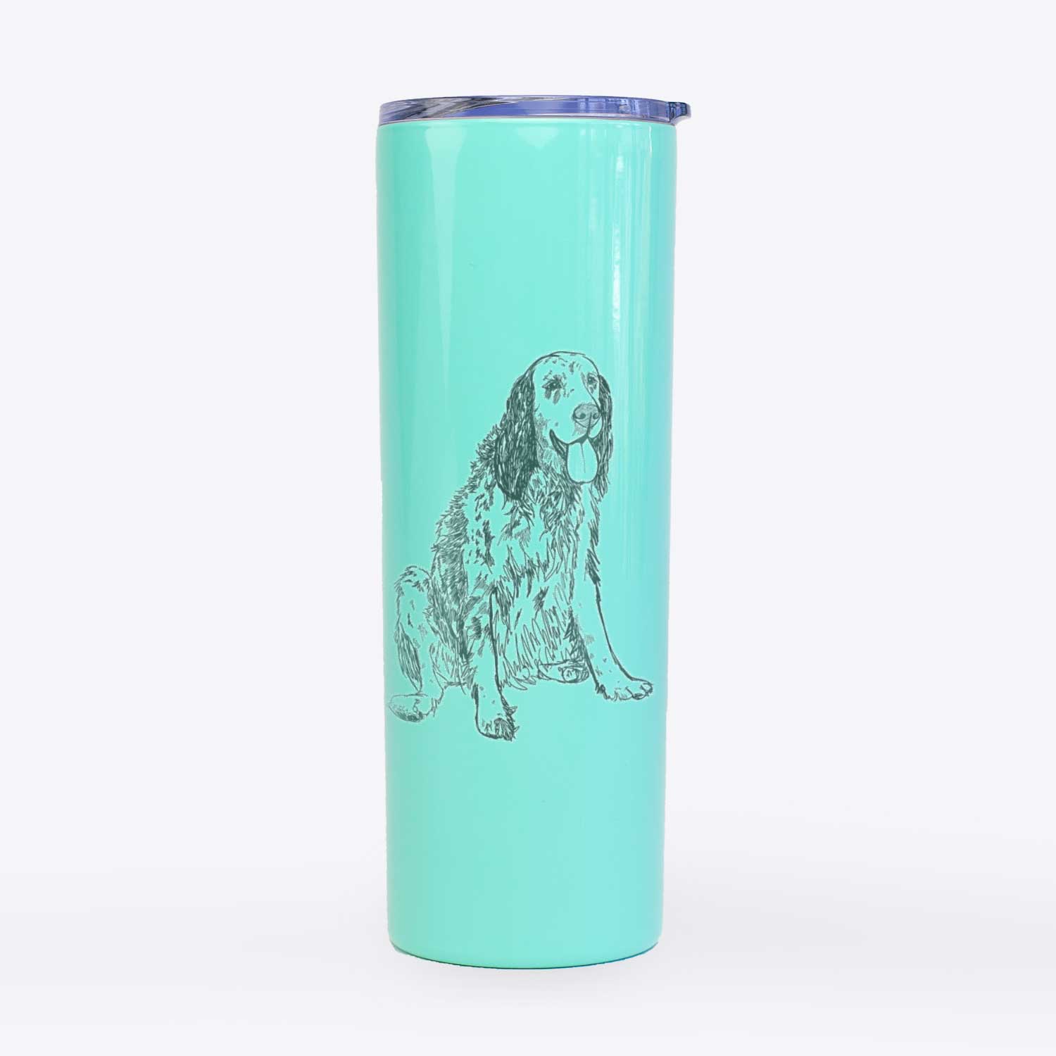 Doodled Otis the English Setter - 20oz Skinny Tumbler