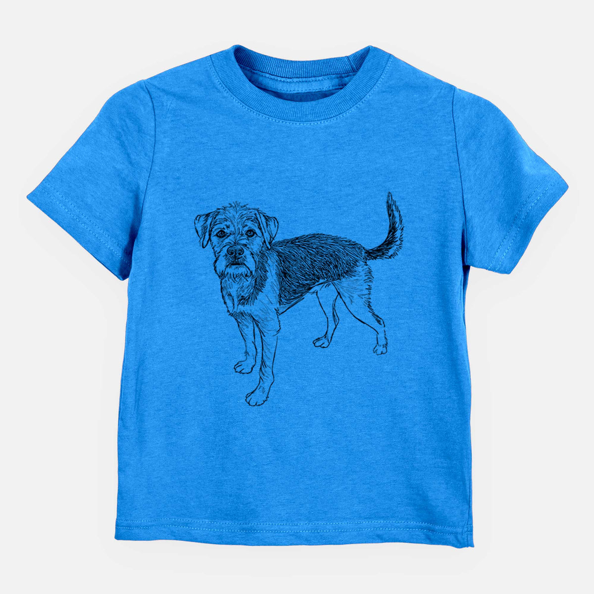 Doodled Ozzy the Terrier Mix - Kids/Youth/Toddler Shirt
