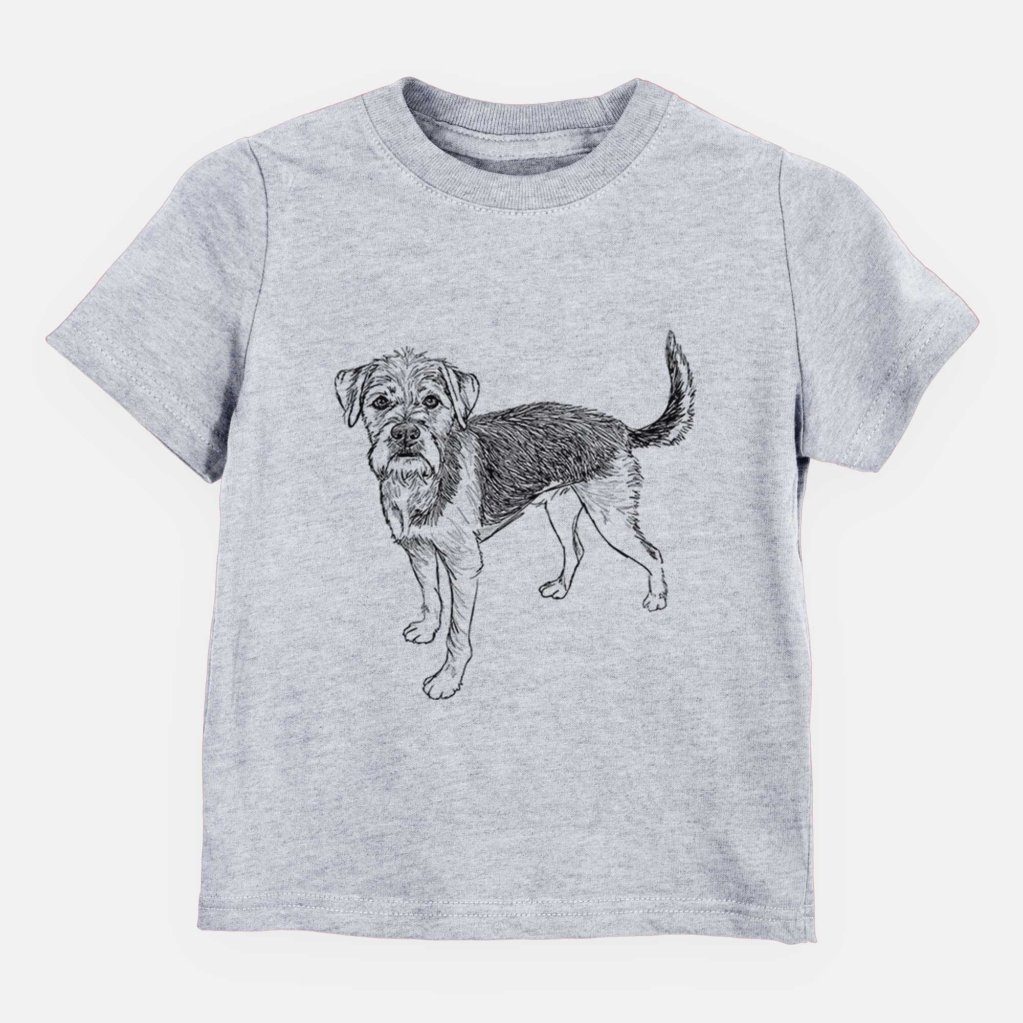 Doodled Ozzy the Terrier Mix - Kids/Youth/Toddler Shirt