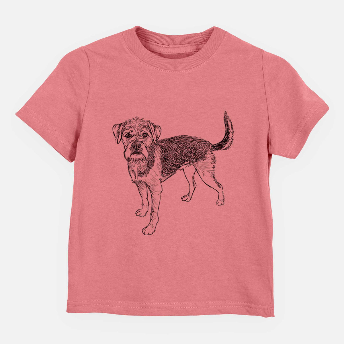 Doodled Ozzy the Terrier Mix - Kids/Youth/Toddler Shirt