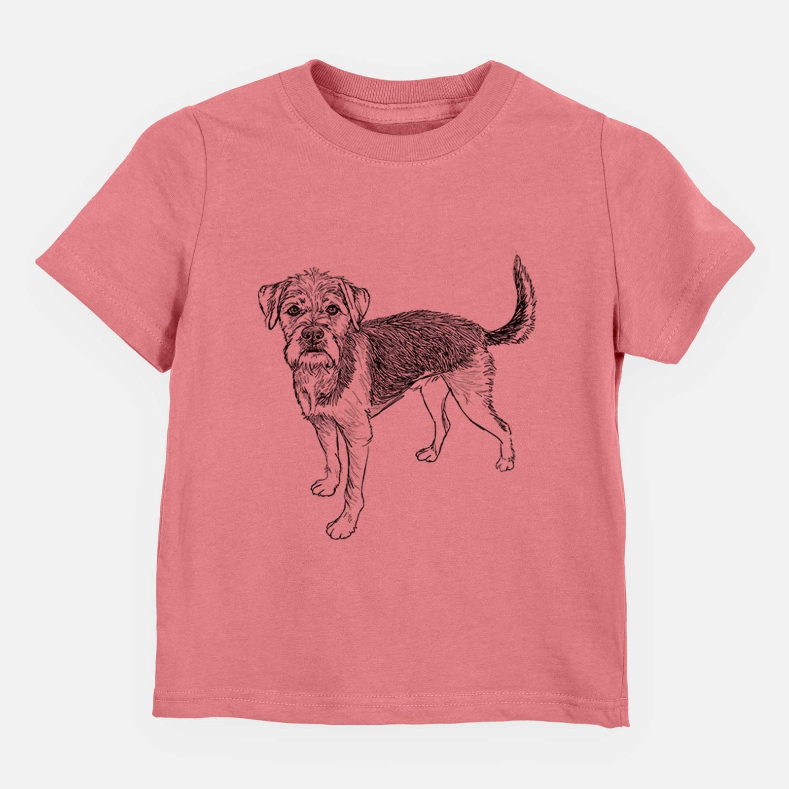 Doodled Ozzy the Terrier Mix - Kids/Youth/Toddler Shirt