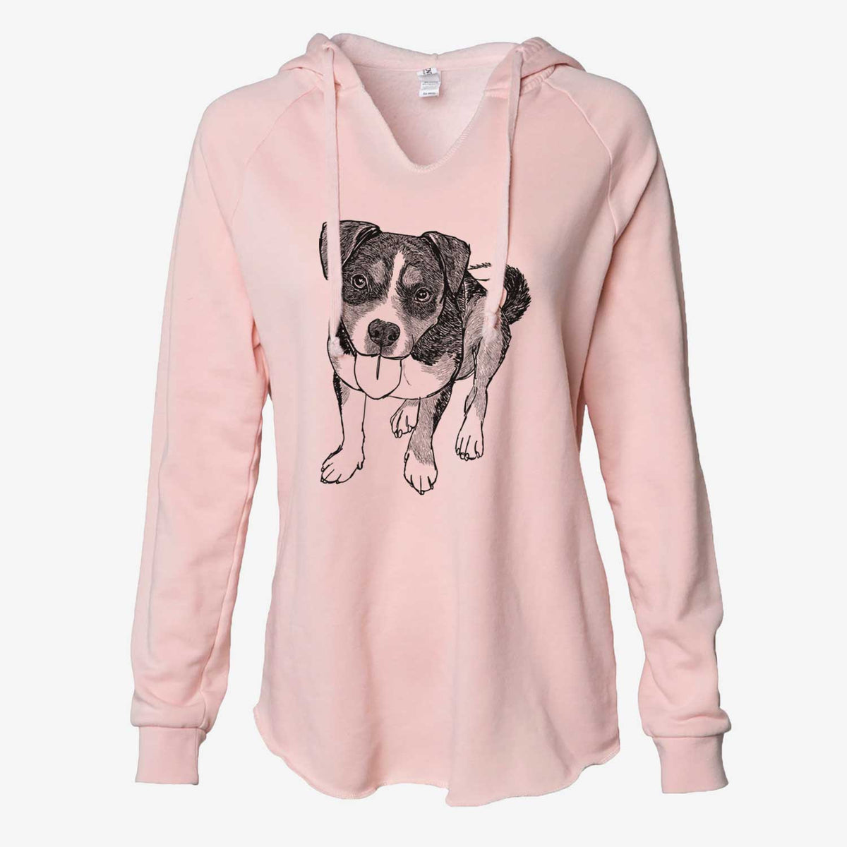 Doodled Paisley the Mixed Breed - Cali Wave Hooded Sweatshirt