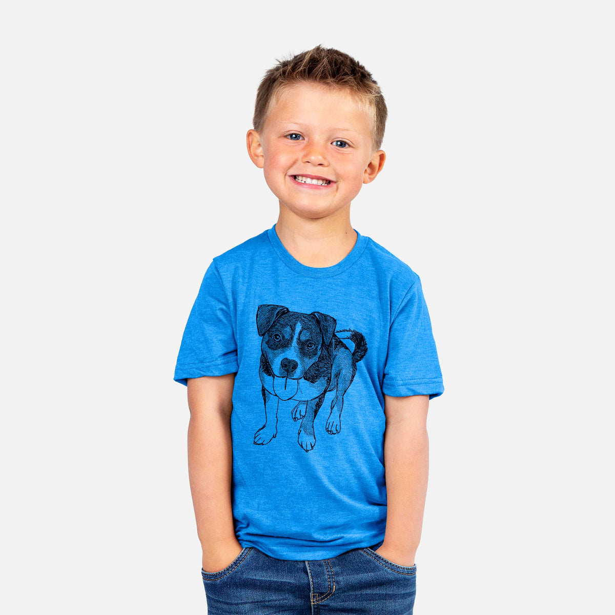 Doodled Paisley the Mixed Breed - Kids/Youth/Toddler Shirt